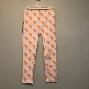 TLA by Morgan Stewart NWT XS leggings workout orange